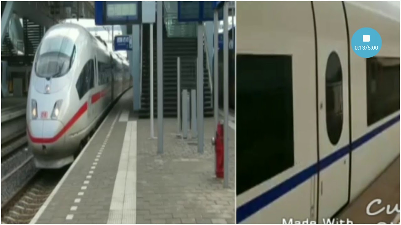 CRH380B VS ICE3 train acceleration