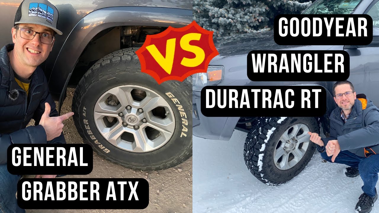 ЧЕСТНЫЙ НАЧАЛЬНЫЙ ОБЗОР Goodyear Wrangler DuraTrac RT против General Grabber ATX для 4Runner 5-го...