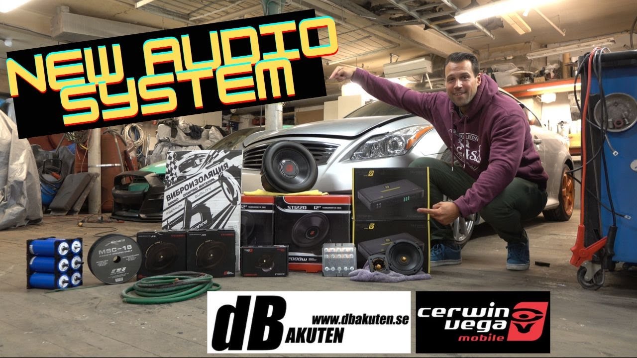 Car Audio Build. SUBWOOFER BOX BUILD and New Components [Infiniti G37 Part 1]