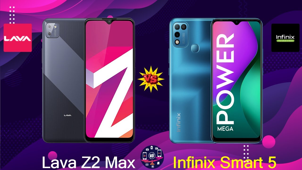 Lava Z2 Max Vs Infinix Smart 5 - Full Comparison [Full Specifications]