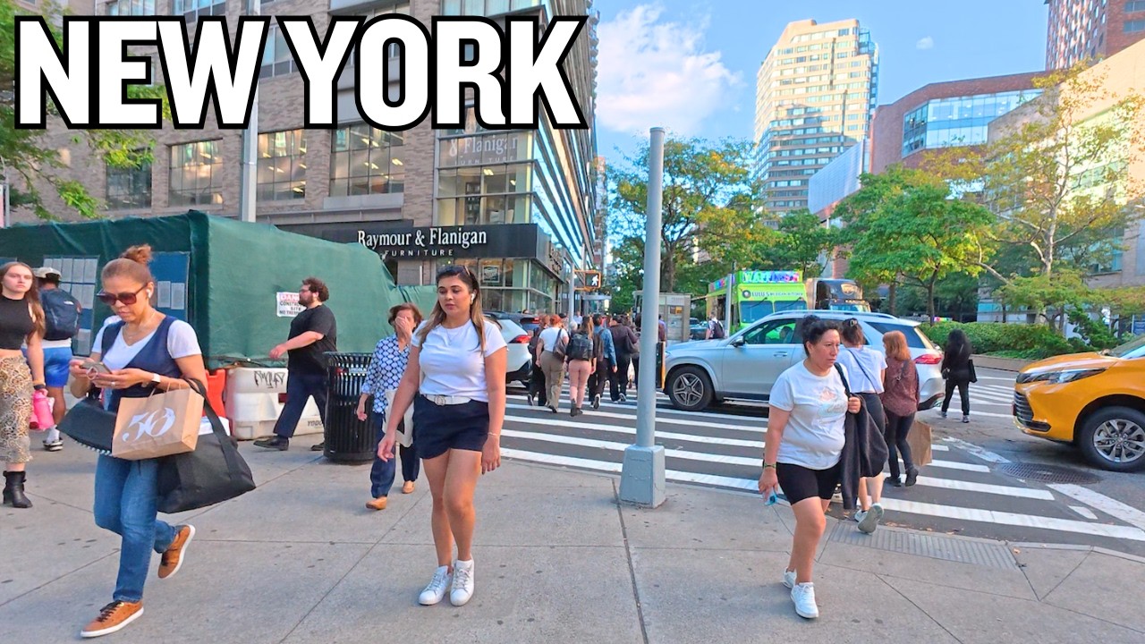 🗽  New York City Lower Manhattan Walk!