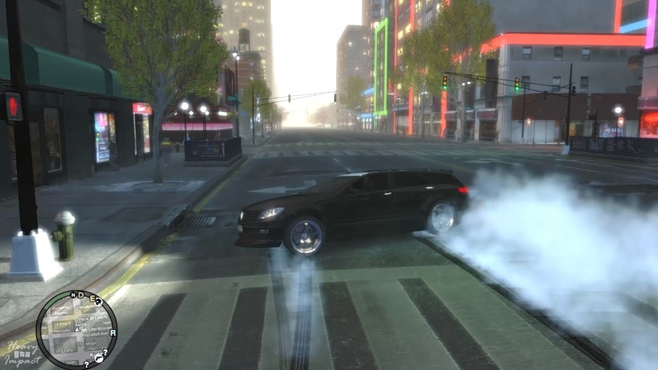 Drifting Smoke GTA 4