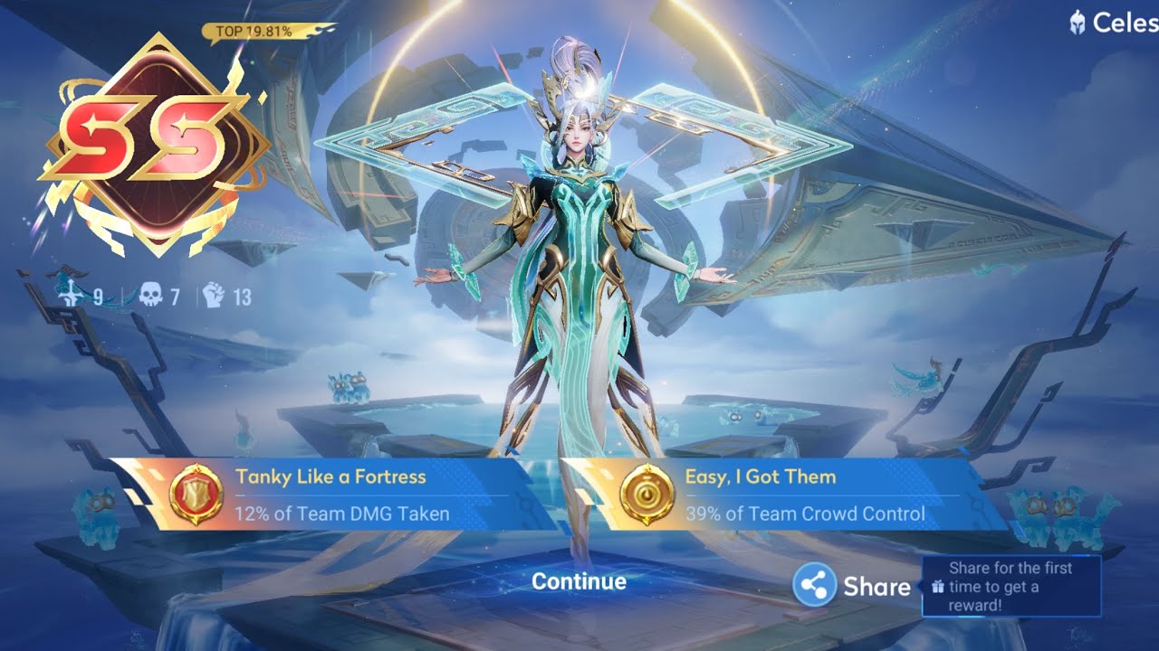 Honor of king Nuwa  new skin free SS rank diamond #honorofking #100sub 