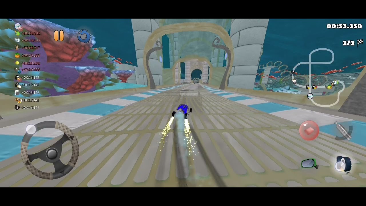 SuperTuxKart Ultimate (1.3 RC1) - Antediluvian Abyss + Testing Scavenger