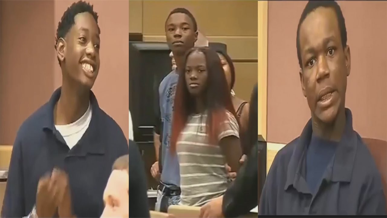 Unruly Teens Act Up In Court Yelling At Judge