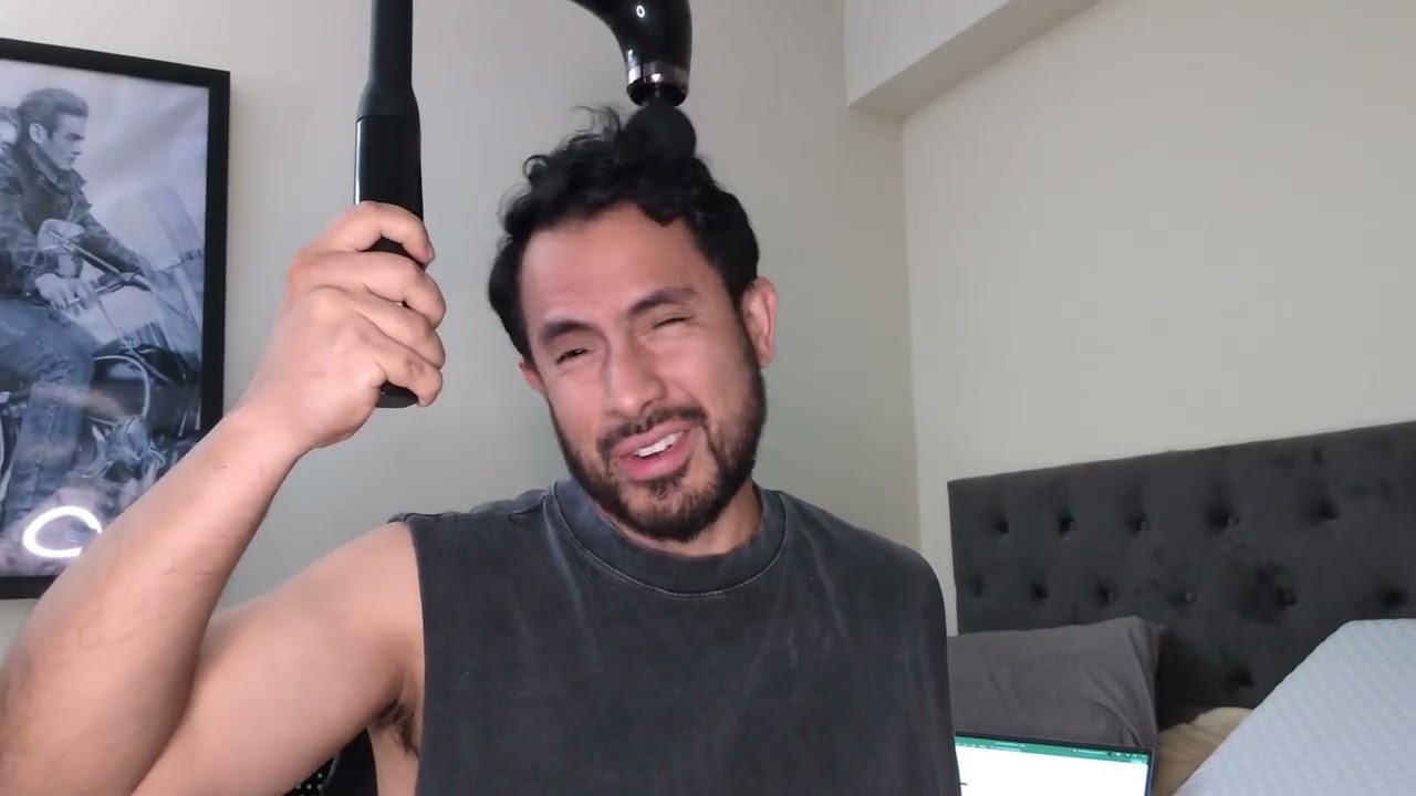 Honest review of flexible massage gun handle - muscle relax