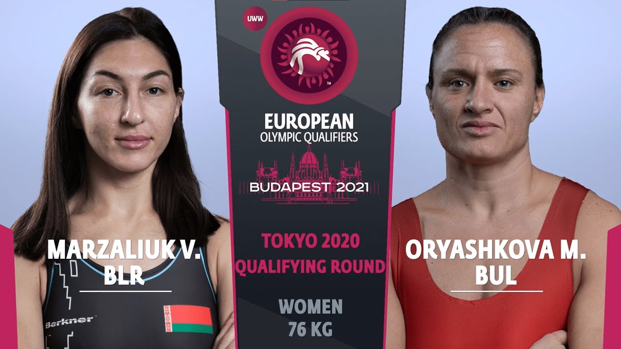 1/2 WW - 76 kg: V. MARZALIUK (BLR) v. M. ORYASHKOVA (BUL)