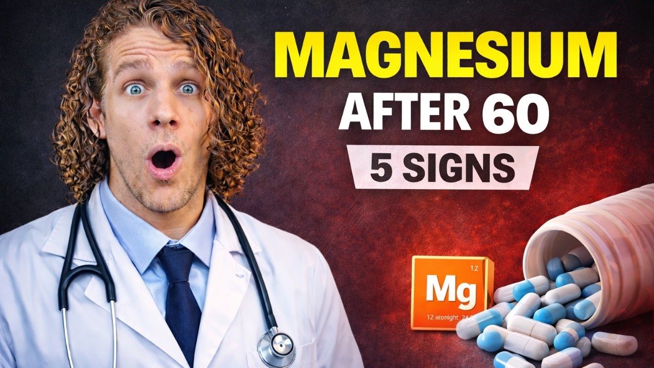 Magnesium Deficiency After 60 (These 5 Signs Appear First)