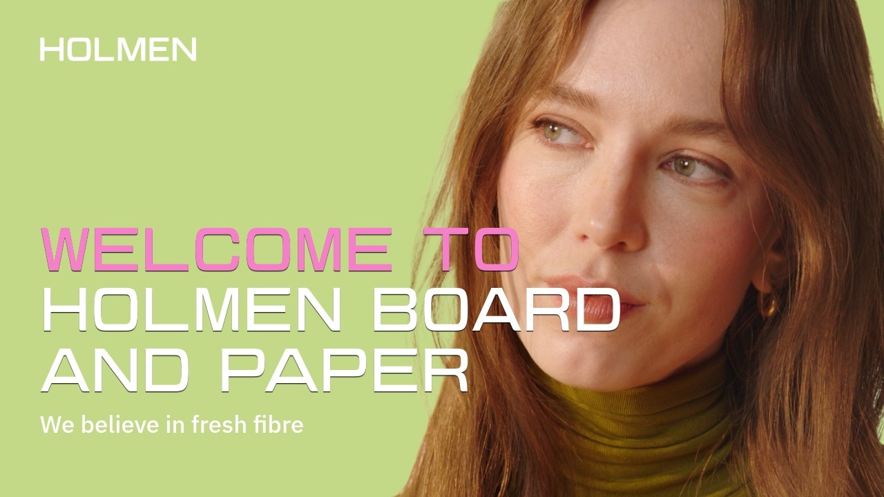 Welcome to Holmen Board and Paper – we believe in fresh fibre