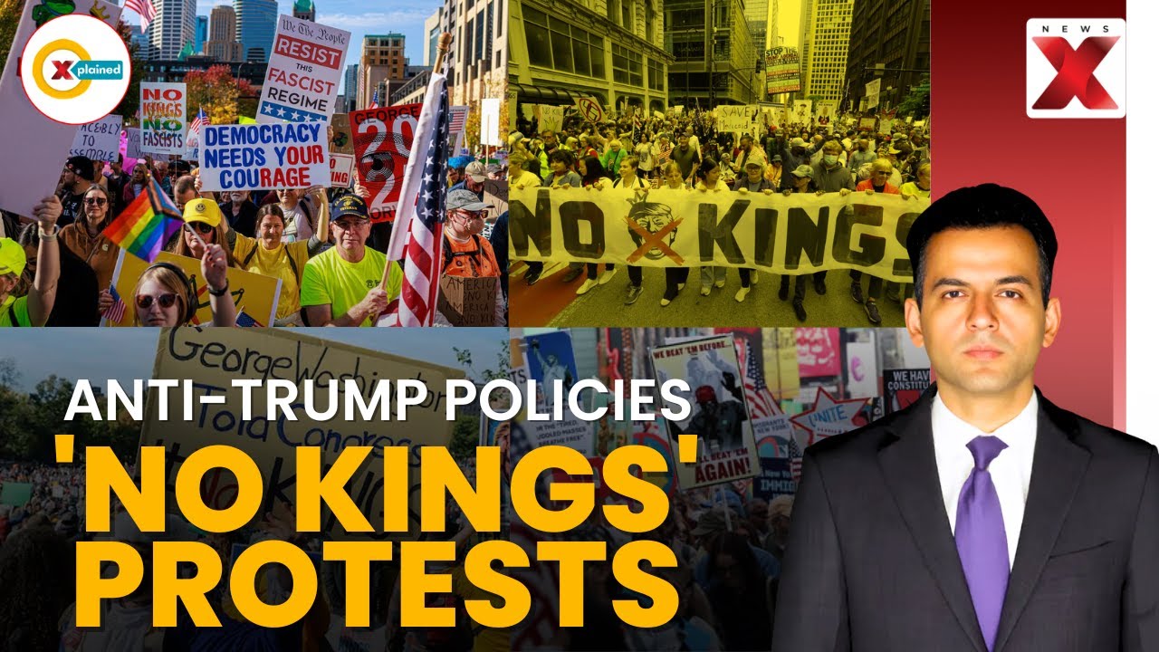Millions Join 'No Kings' Protests Across The U.S | The American Perspective | NewsX