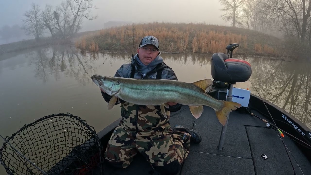 Kinkaid Lake Muskie Fishing in Southern Illinois
