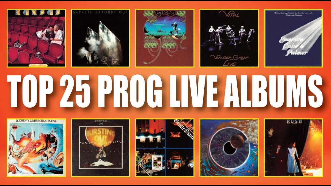 Top 25 Prog Live Albums