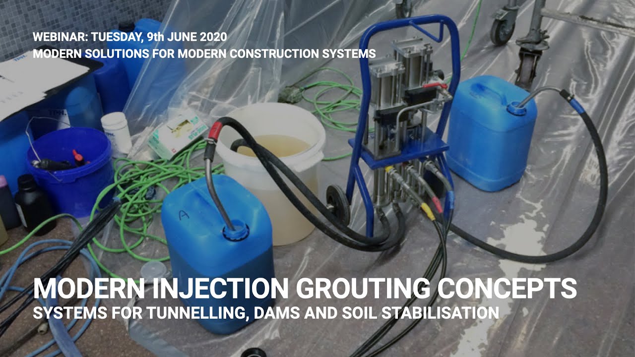 Modern Injection Concepts: Systems for Tunnelling, Dams and Soil Stabilisation