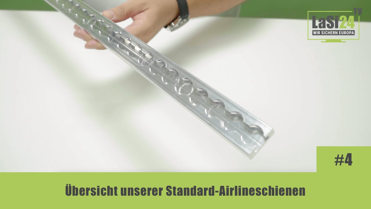 LoadCare #4 | &Uuml;bersicht unserer Standard-Airlineschienen