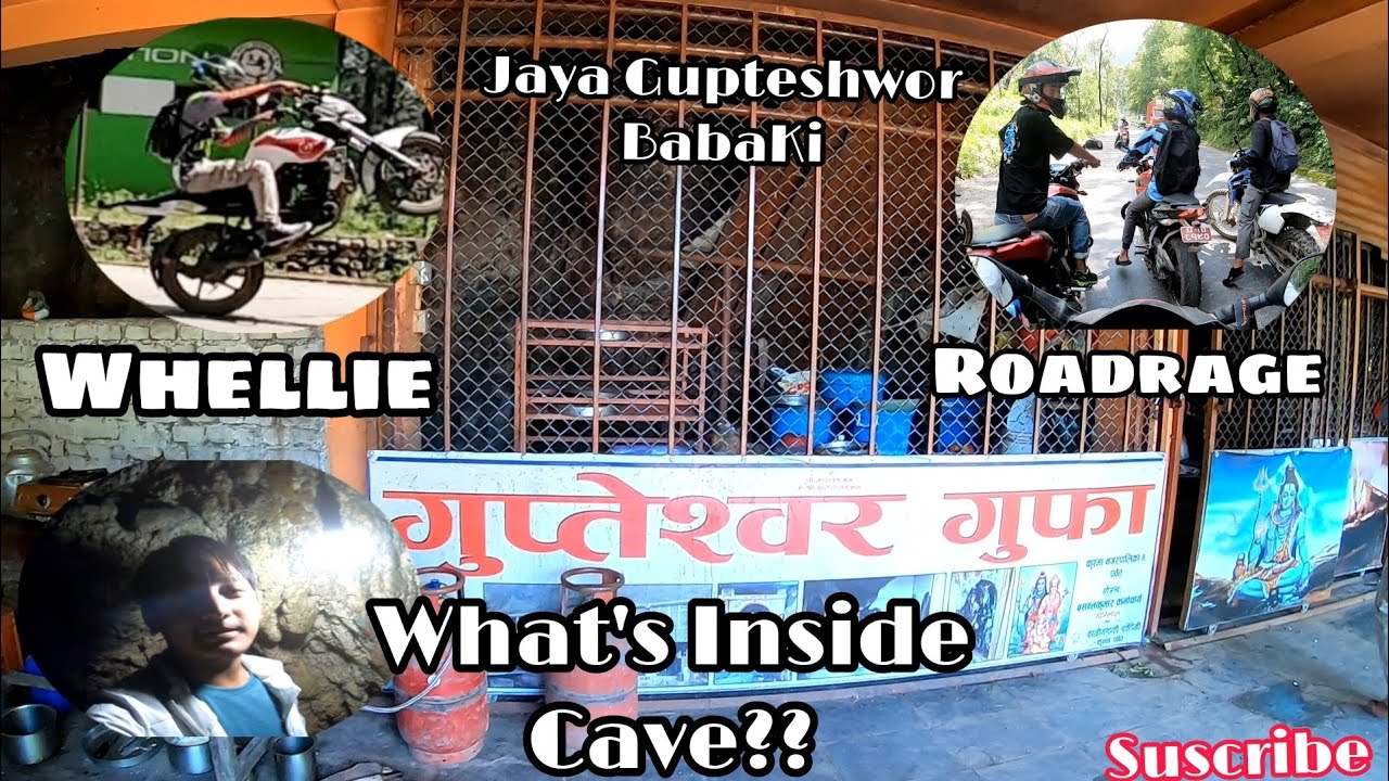 What's Inside The Gupteshwor Cave Of Kusma, Parbat//Race at Highway//Pulsar 220 vs ns200(VLOGS 14)