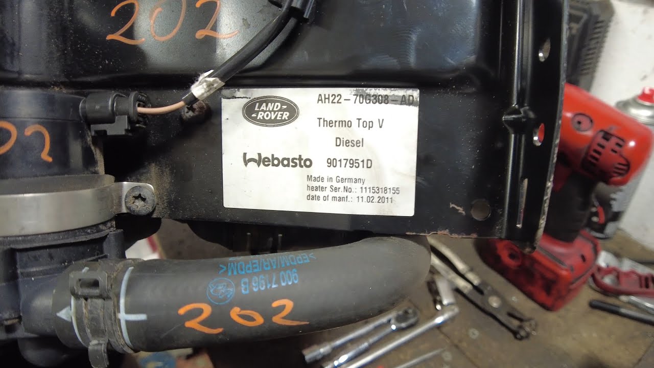 Разборка дизельного подогревателя Webasto Thermo-top V. Подогреватель охлаждающей жидкости двигат...