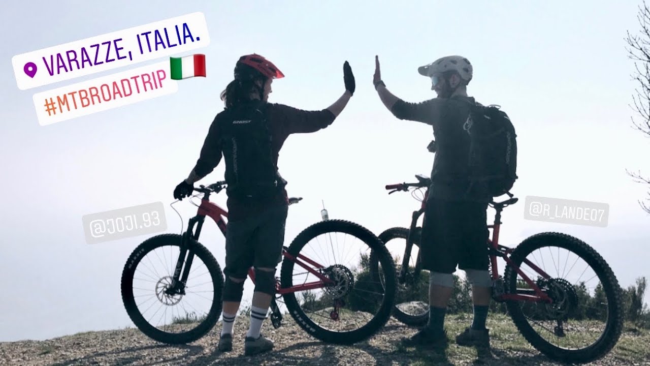 MTB VLog - Ruta en Varazze, Italia #mtbroadtrip