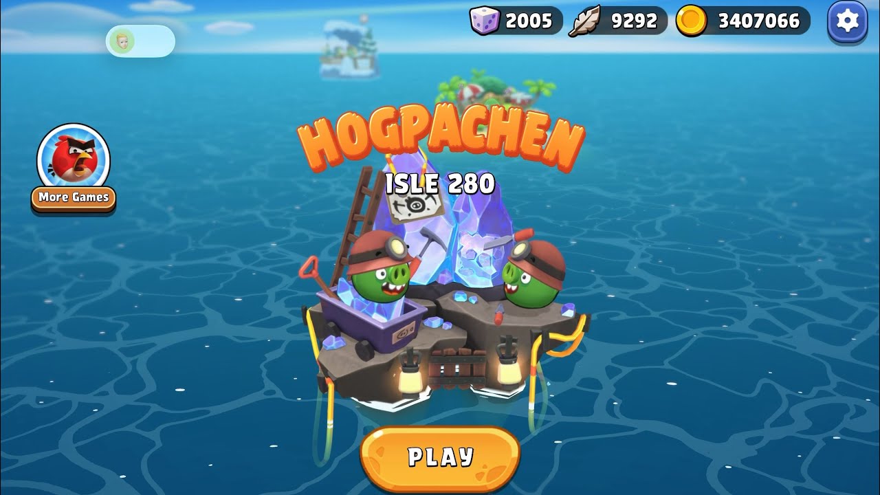 Angry Birds Bounce - Isle 280 with Gordon 