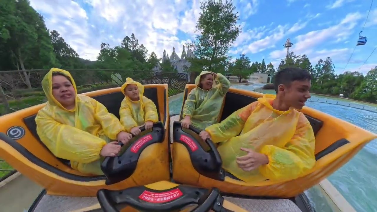 Rapid raft ride in Formosan Aboriginal amusement park