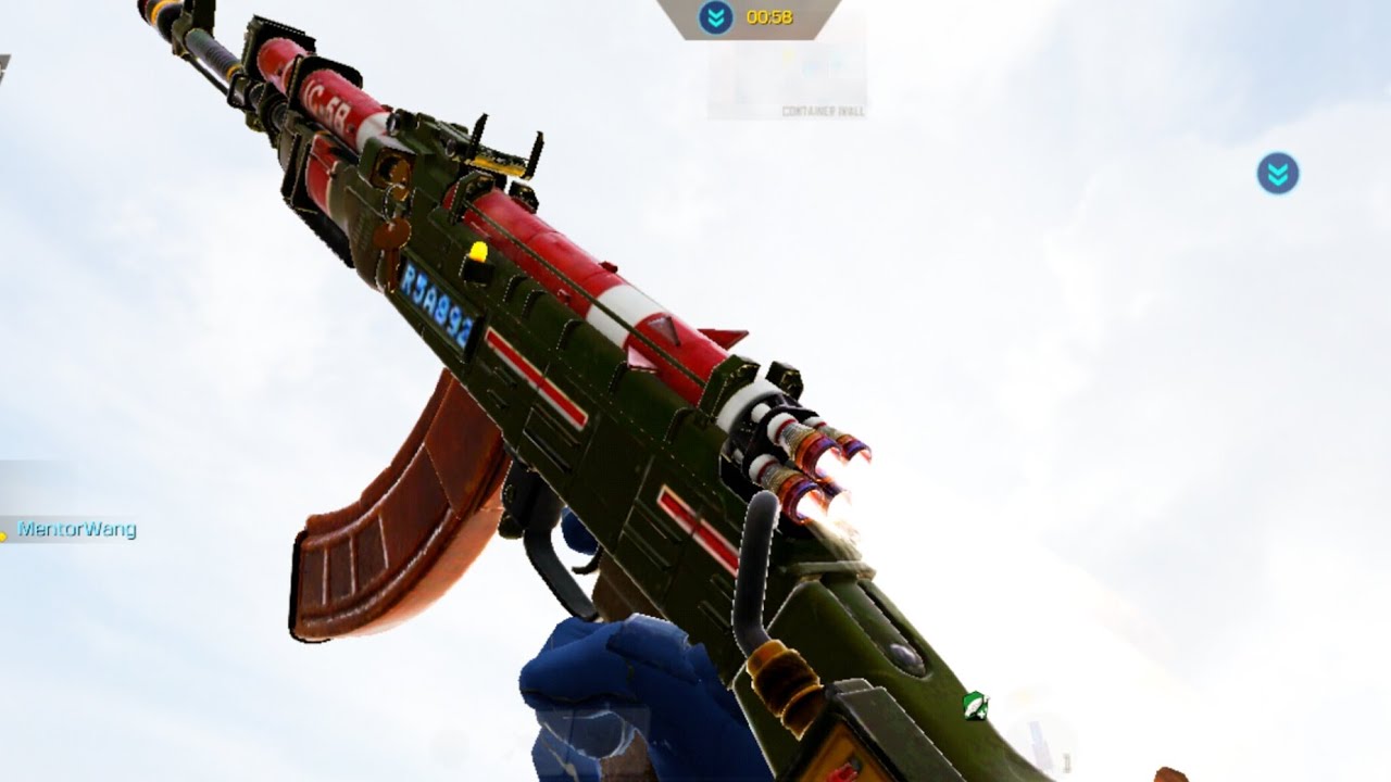 AK47. One of the oldest guns in the game