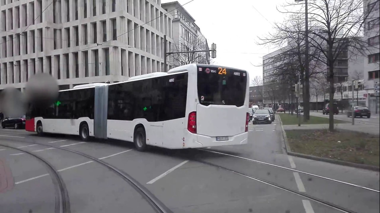 Straßenbahn Bremen. Linie 6. Universum - Leibnizplatz (25.02.2017)