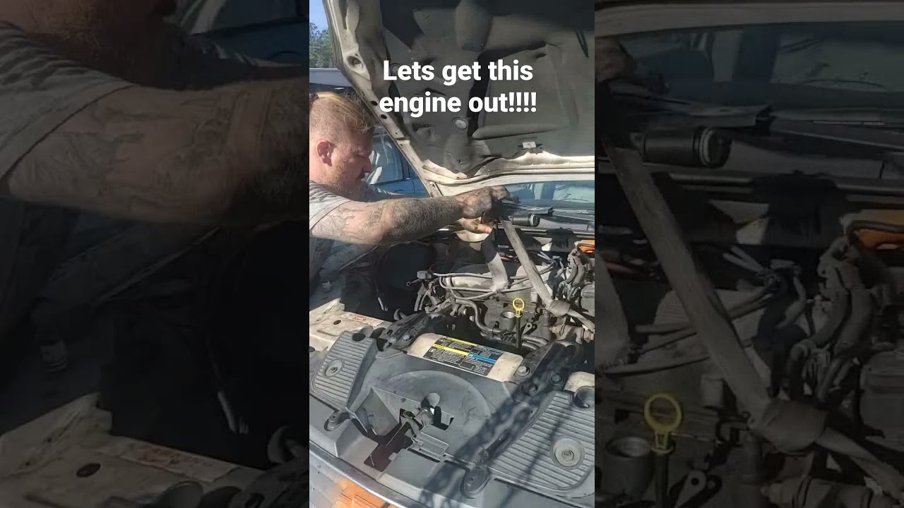Prepping Chevrolet Impala for 3.5L V6 Engine Removal