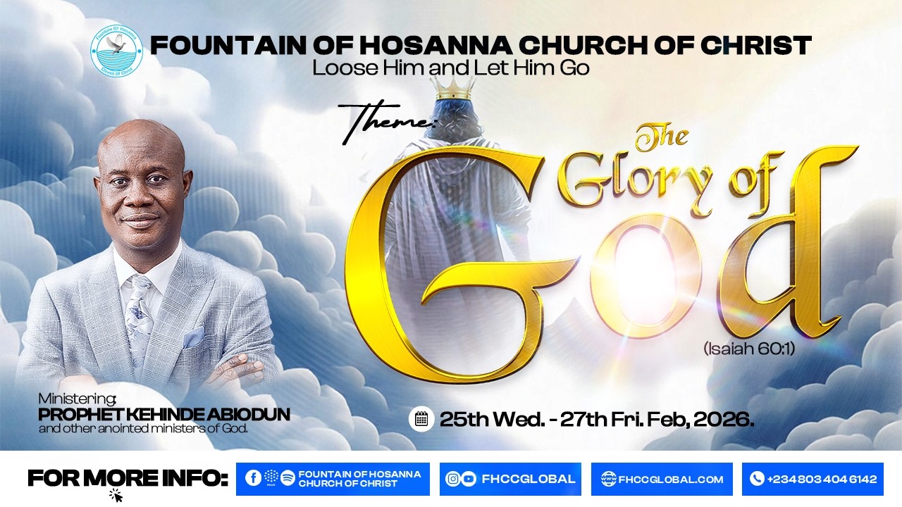 THE GLORY OF GOD (ISAIAH 60:1-3) WITH PROPHET KEHINDE ABIODUN  #grandfinale   || FEB. 27, 2026