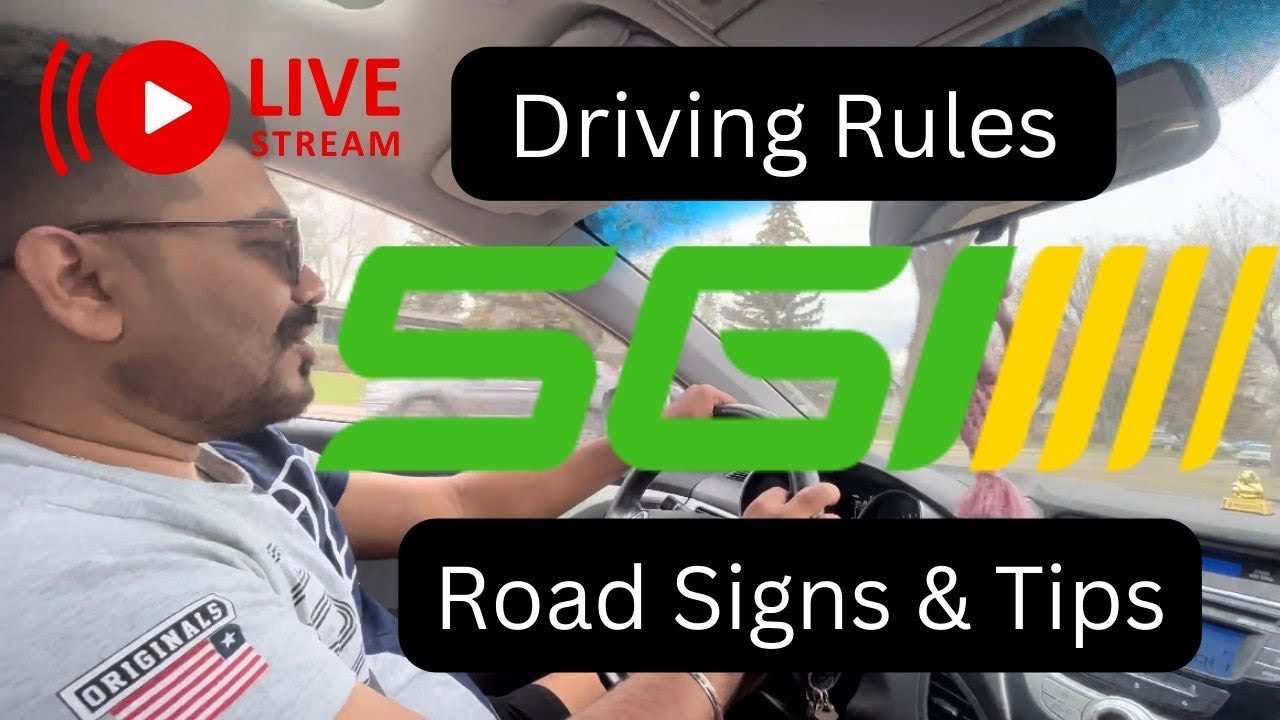 SGI Saskatchewan Driving test Rules | SGI Class 5 Practice test | Driving in Canada