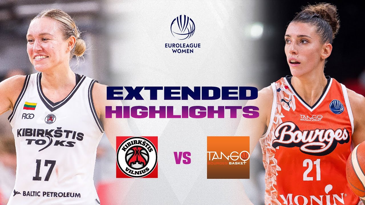 Kibirkstis-TOKS v Tango Bourges Basket | Full Game Highlights | EuroLeague Women 2025-26
