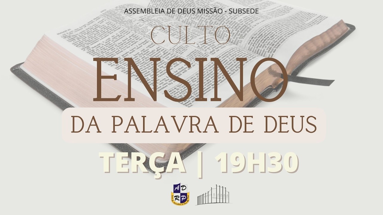 10/03/2026 - Culto de Ensino