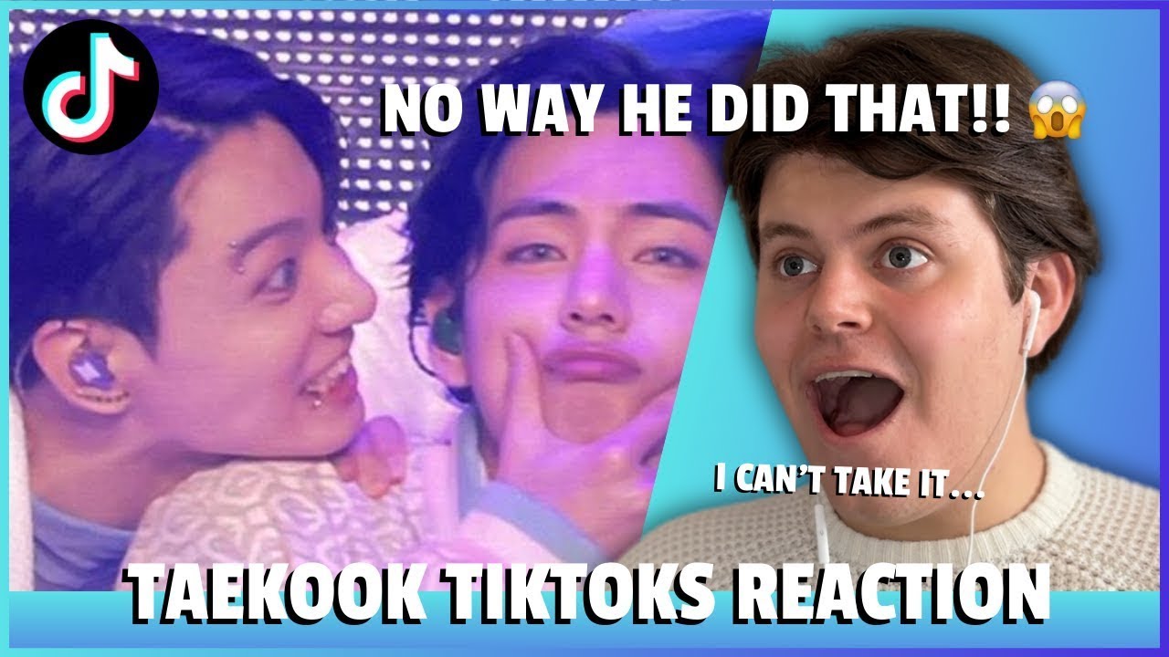 Reacting to TAEKOOK TikToks! (They Can't Stop Teasing Each Other!! JUNGKOOK & TAEHYUNG V, BTS)