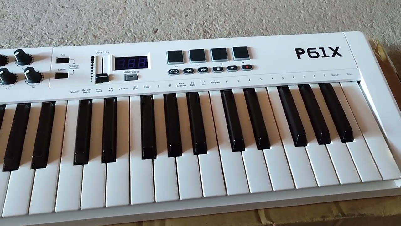 Teclado Controlador Amw P61X em 2023 vídeo de   Unboxing