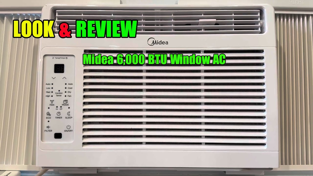 Midea 6,000 BTU Window AC Review | 3-in-1 Cool, Fan & Dehumidifier