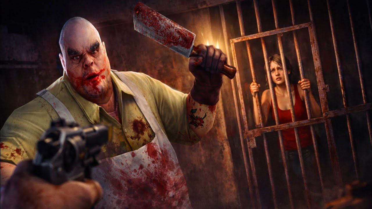 Rescuing a Girl from a Psycho Butcher | Mr Meat Horror Game part 1