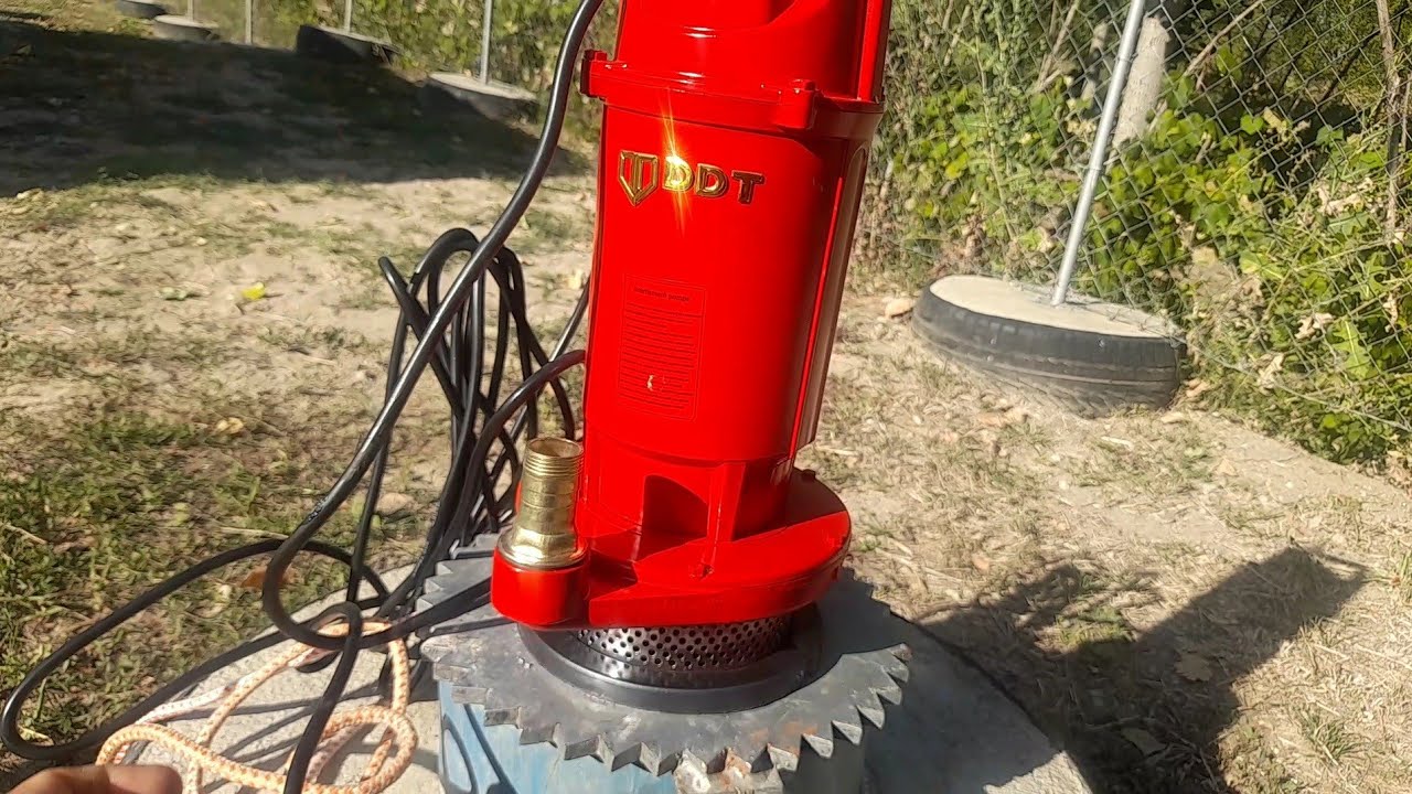 Noua pompă submersibilă DDT 850 w și fântana de la Căsuța Viitorului ‼️