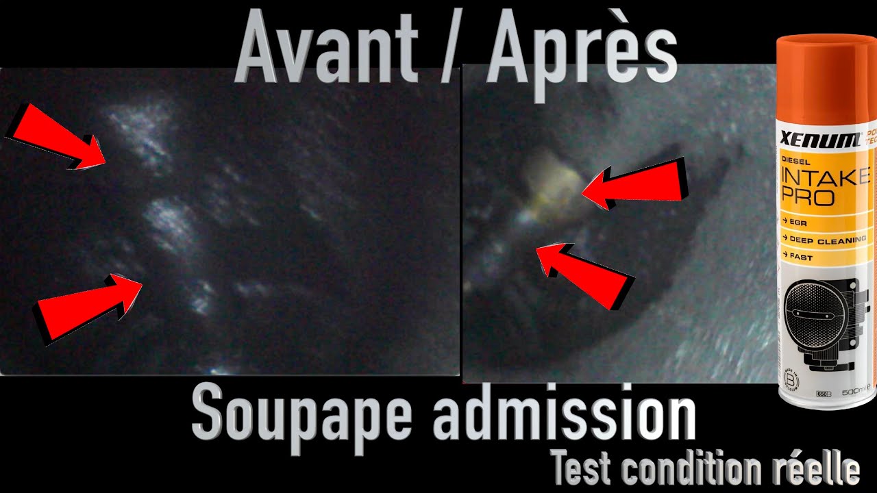 Nettoyer son admission et ses soupapes avec une simple bombe✅Bluffant😱Intake Pro de Xenum🔥