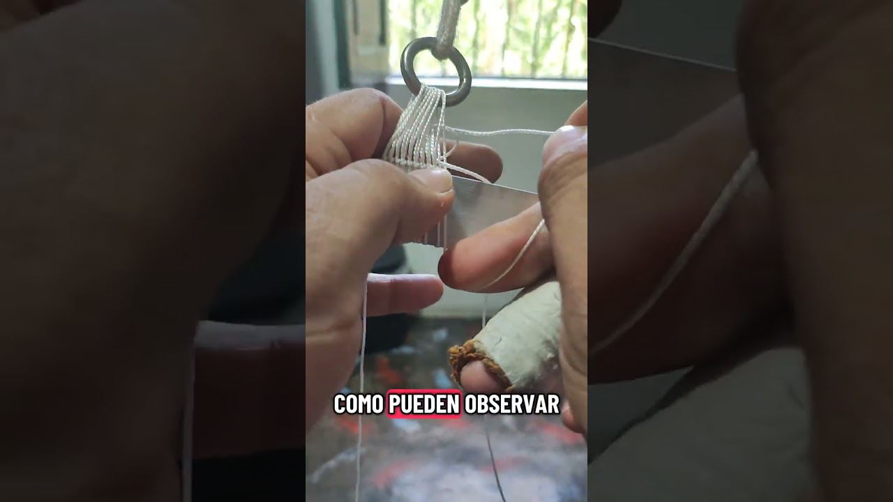 APRENDE HACER UNA ATARRAYA DESDE CERO 