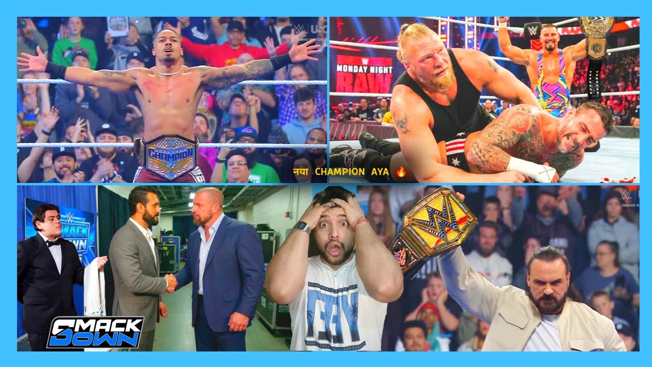 Holy Shii! 🔥 Brock Ka Toofan | McIntyre New Champion & Alberto&rsquo;s Shocking Return &ndash; SmackDown