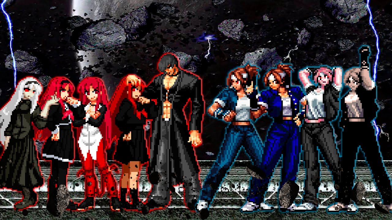 [KOF Mugen] Akiha Yagami Team vs Kyoko Kusanagi Team
