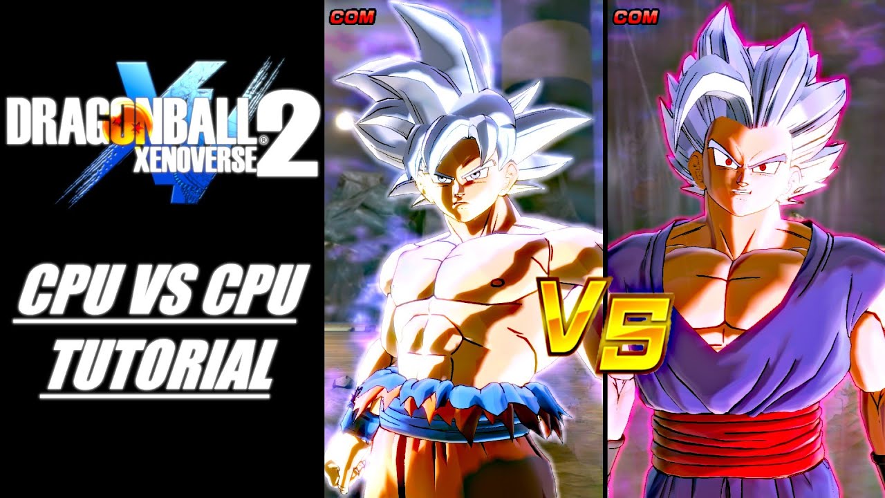 How to play CPU vs. CPU Battles in Dragon Ball Xenoverse 2 Easy Tutorial!