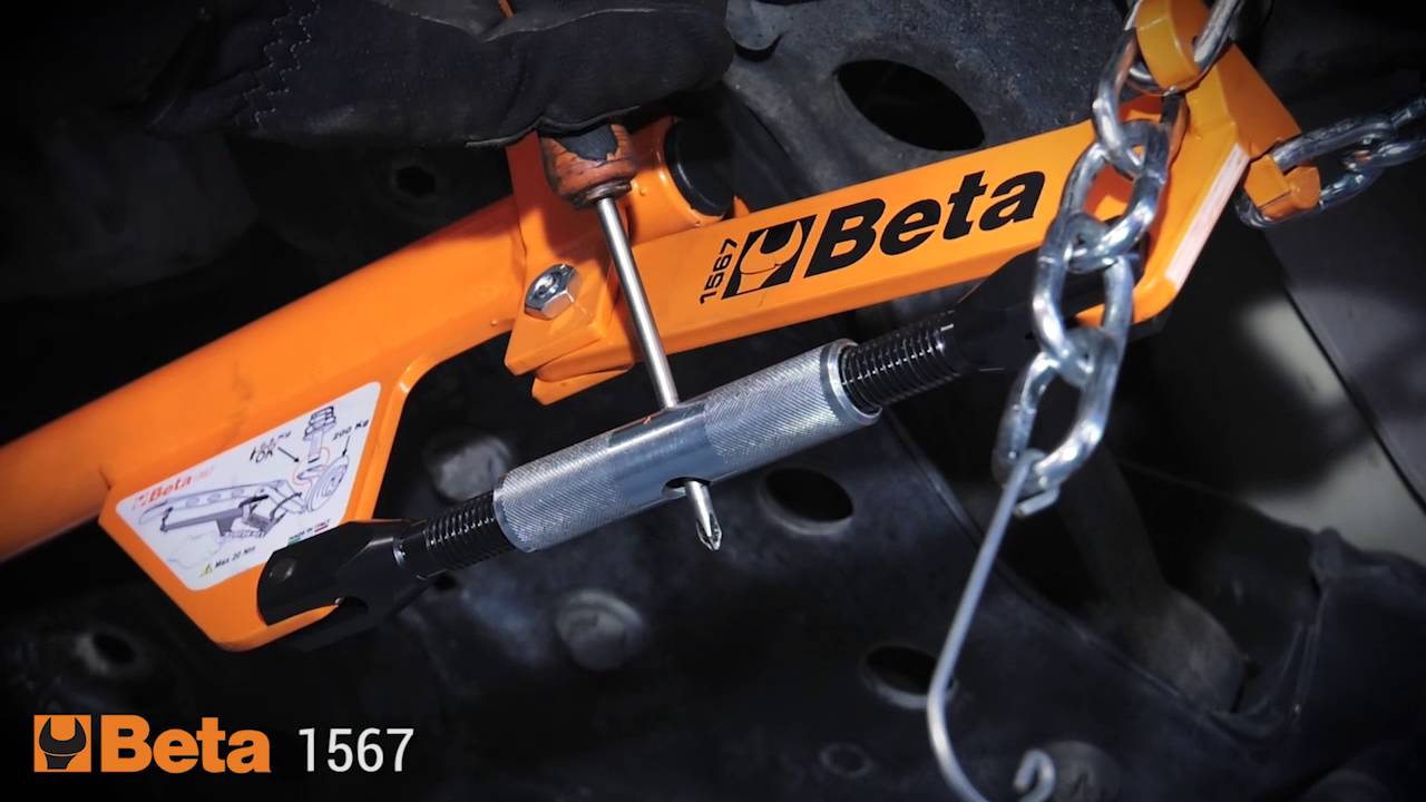 Beta 1567 - Leva per estrazione testine braccio /  ​Lever for removing wishbone heads