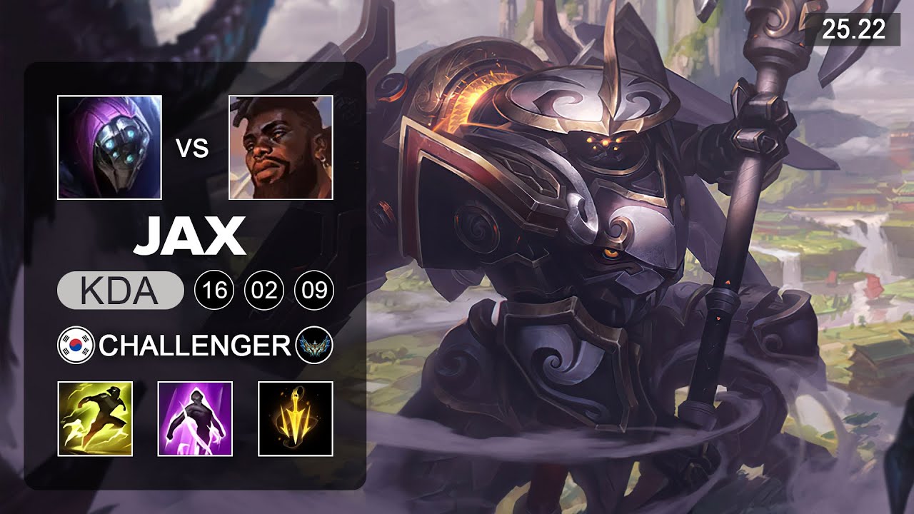 Jax vs KSante Top - KR Challenger - Patch 25.22 Season 15