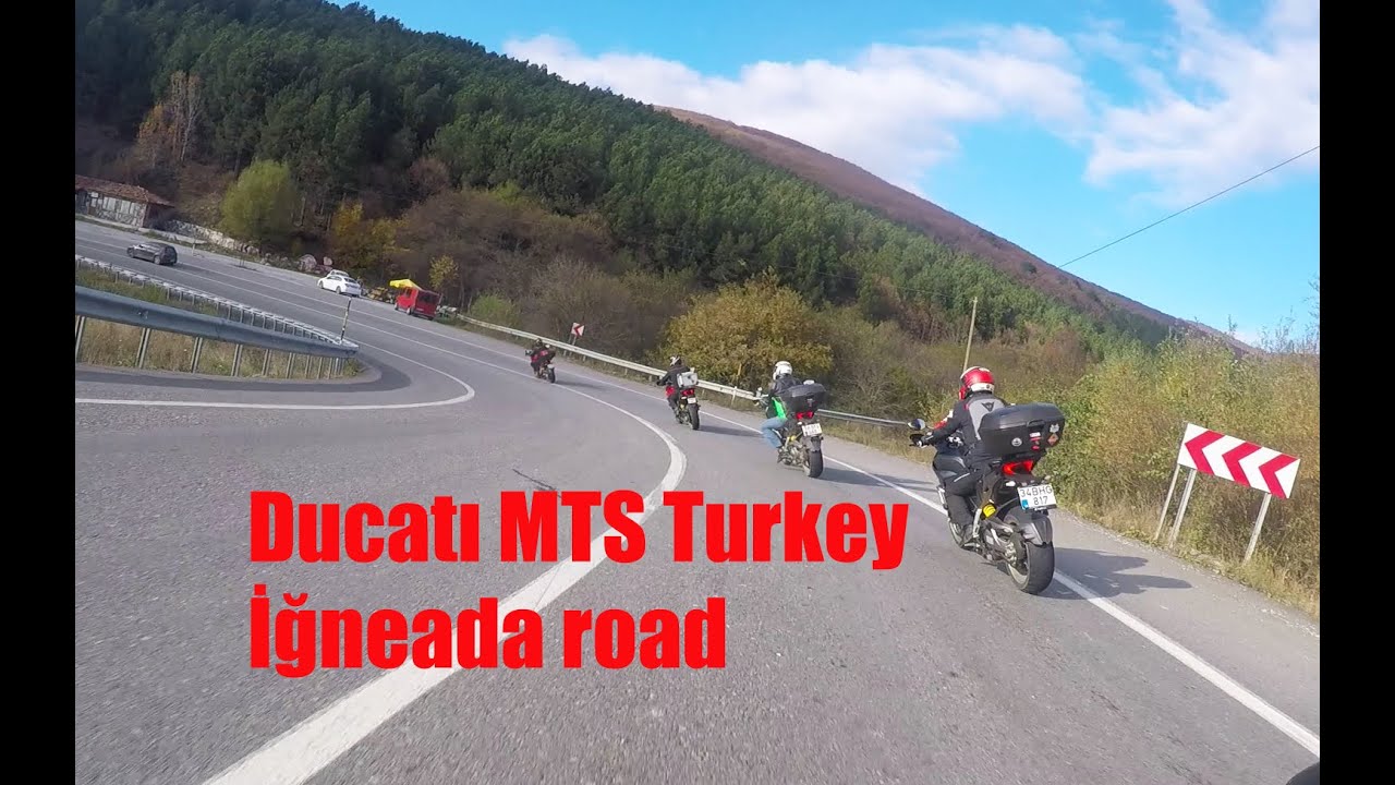 Ducati Multistrada Türkiye - İğneada road