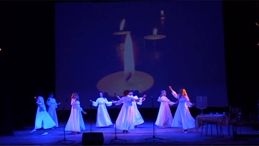 Ханука 2013 Гомель Танец со свечами