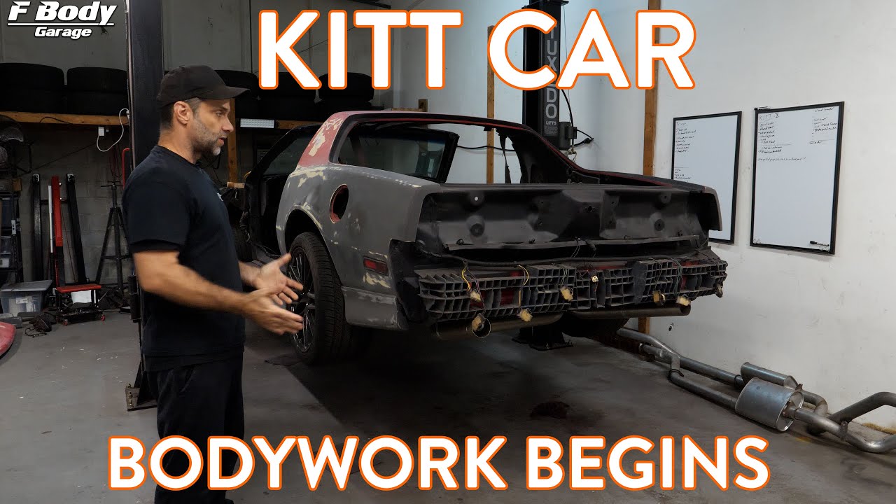 Начало работ по кузову Pontiac Trans Am Knight Rider KITT третьего поколения!