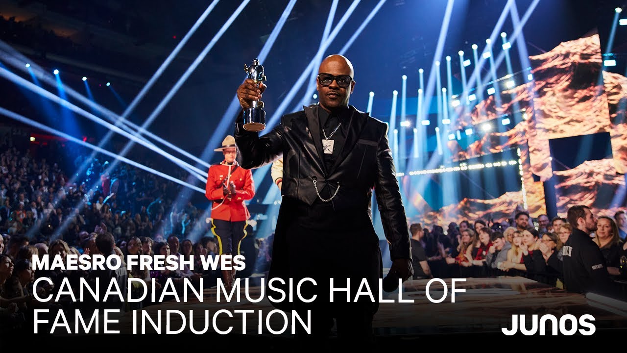 Maestro Fresh Wes is inducted into The Canadian Music Hall of Fame | The 2024 JUNO Awards