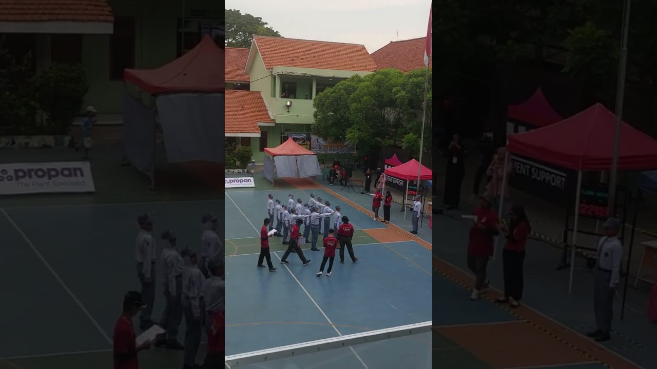 PASKIB MA EXCIS Amanatul Ummah Surabaya (Pov: Atas)
