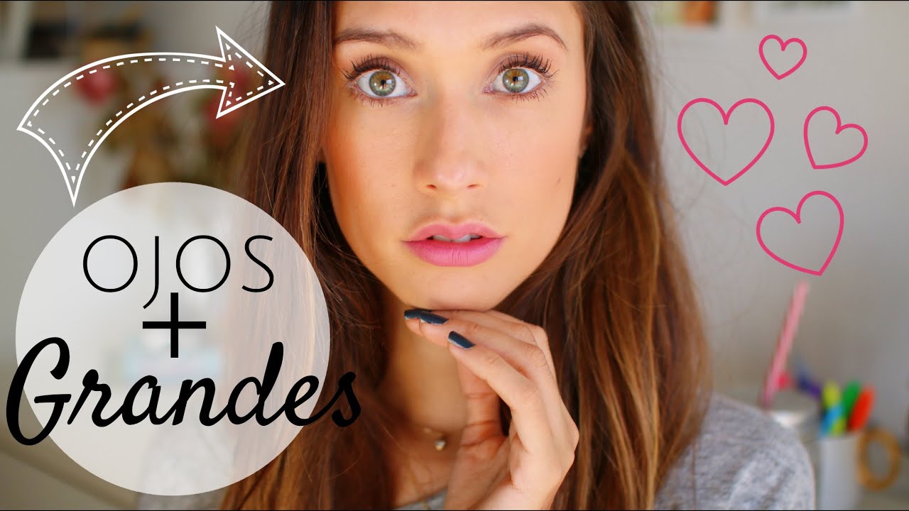 Consigue unos ojos MAS GRANDES!! | Trucos fáciles | happysunnyflowers