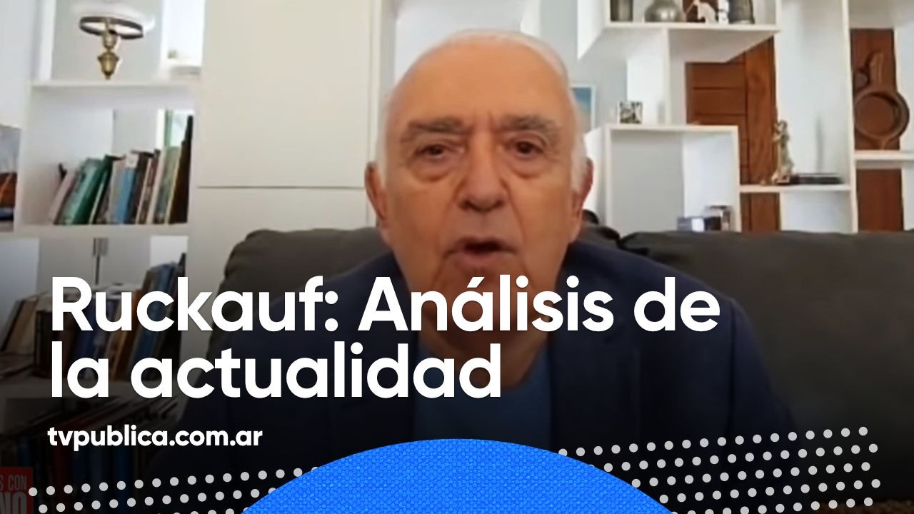Carlos Ruckauf analiza la agenda internacional en Las Mañanas con Andino