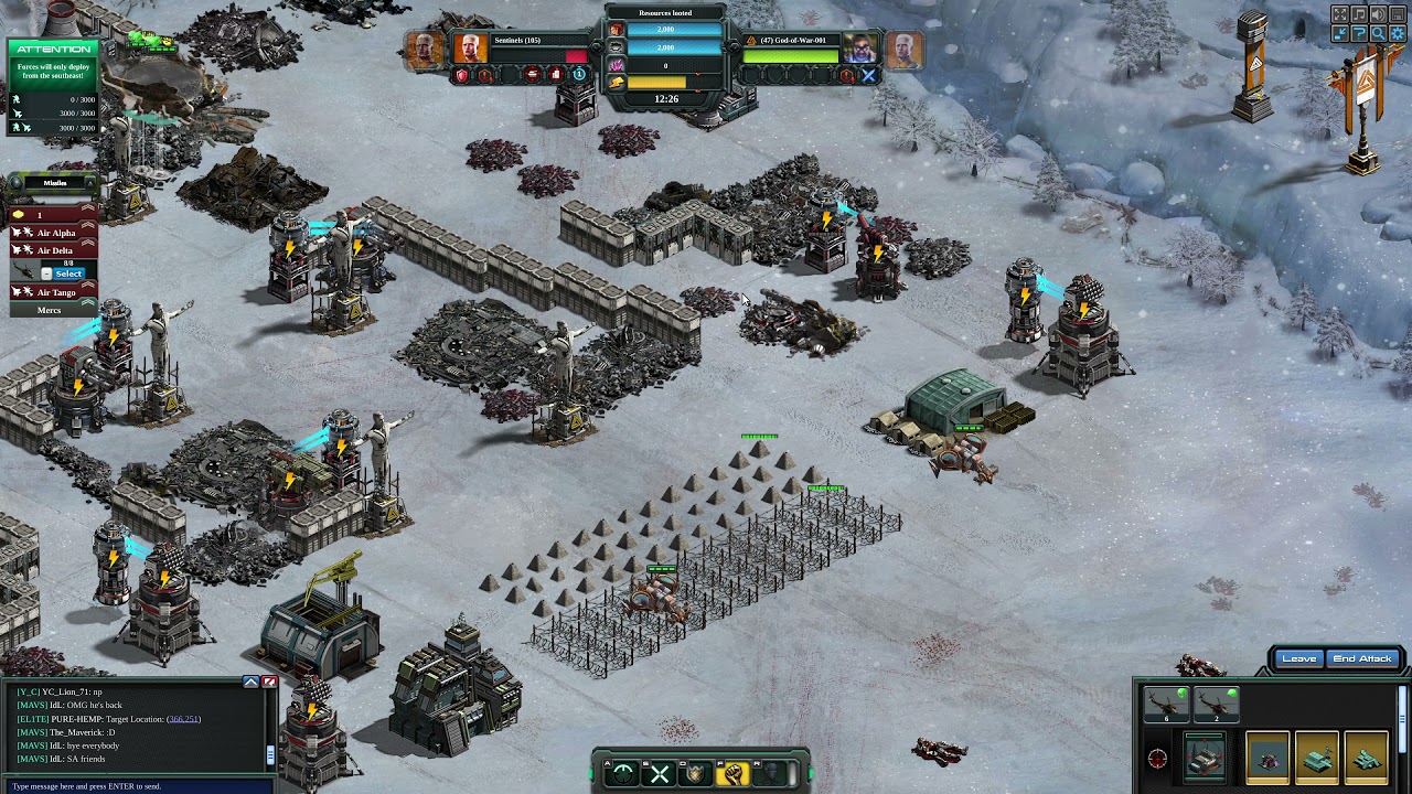 War Commander - Elite Leviathan Boss Base.